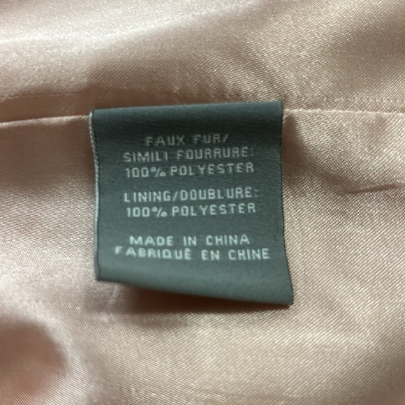 Bagatelle beige teddy cropped jacket SZ S - Picture 5 of 6